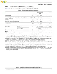 KMPC8241TVR166D Datasheet Pagina 7