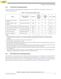 KMPC8241TVR166D Datasheet Pagina 13