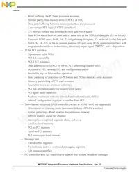 KMPC8245LZU350D Datasheet Page 4