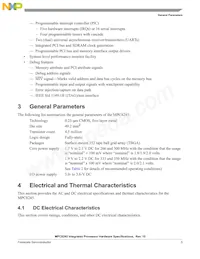 KMPC8245LZU350D Datasheet Pagina 5