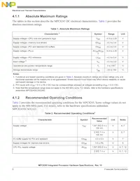 KMPC8245LZU350D Datasheet Page 6