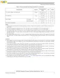 KMPC8245LZU350D Datasheet Pagina 7