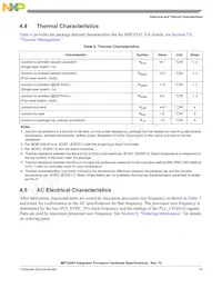 KMPC8245LZU350D Datasheet Pagina 13