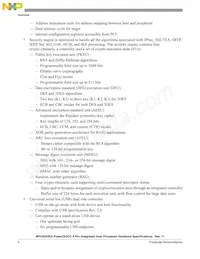 KMPC8343CZQAGDB Datenblatt Seite 4