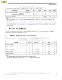 KMPC8343CZQAGDB Datasheet Pagina 13