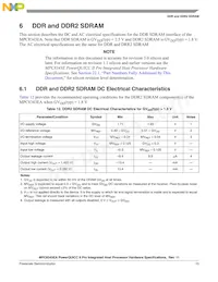 KMPC8343CZQAGDB Datasheet Page 15