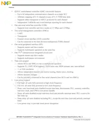 KMPC850DSLVR50BU Datasheet Pagina 6