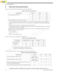 KMPC850DSLVR50BU Datasheet Page 8