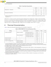 KMPC875ZT80 Datasheet Page 10