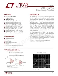 LT1220CS8 Datasheet Copertura