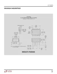 LT1220CS8 Datasheet Page 9