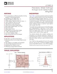 LT1997HDF-3#TRPBF Datasheet Copertura