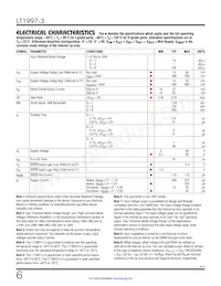 LT1997HDF-3#TRPBF Datasheet Pagina 6