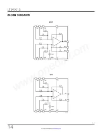 LT1997HDF-3#TRPBF Datasheet Pagina 14