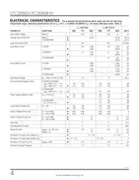 LTC2050HVIS6#TRM Datasheet Pagina 4