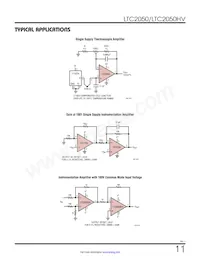 LTC2050HVIS6#TRM Datasheet Page 11