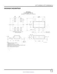 LTC2050HVIS6#TRM Datenblatt Seite 13