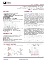 LTC6228HS8#TRPBF Datenblatt Cover