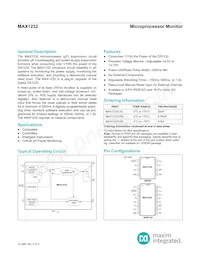 MAX1232MLP/883B Datasheet Copertura