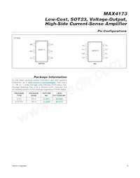 MAX4173TESA-T Datasheet Page 9