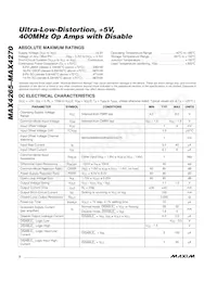 MAX4270ESD-T Datenblatt Seite 2