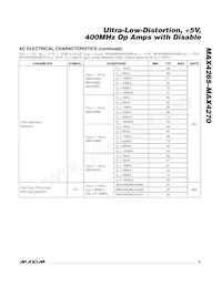 MAX4270ESD-T Datasheet Pagina 5