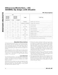 MAX4270ESD-T Datasheet Page 12