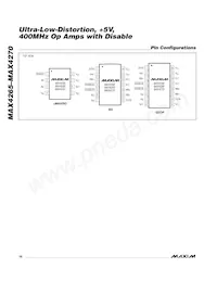 MAX4270ESD-T Datasheet Pagina 16