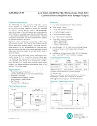 MAX4372HEUK-TG05 Datasheet Copertura