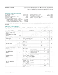 MAX4372HEUK-TG05 Datasheet Pagina 2