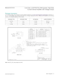 MAX4372HEUK-TG05 Datasheet Pagina 9