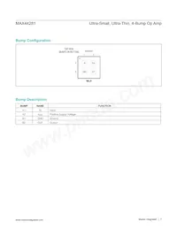 MAX44281VANS+T Datasheet Page 7