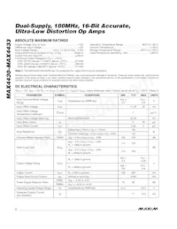 MAX4432EUA+G077 Datenblatt Seite 2