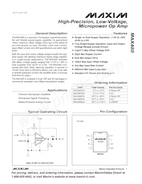 MAX480ESA Datasheet Pagina 2