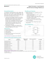 MAX6033AAUT41#TG16 Datasheet Copertura