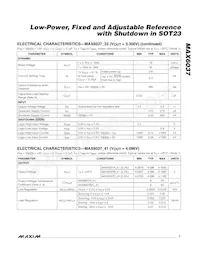 MAX6037CAUK33+ Datasheet Pagina 7