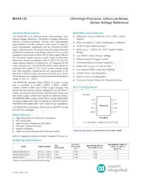 MAX6126BASA36+T Datasheet Cover