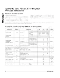 MAX6133BASA50+T Datasheet Page 2