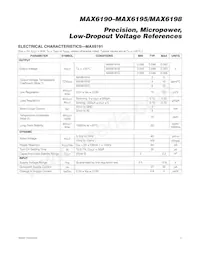 MAX6198AESA/V+T Datasheet Page 3