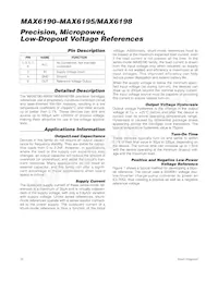 MAX6198AESA/V+T Datasheet Pagina 12