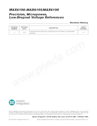 MAX6198AESA/V+T Datasheet Pagina 14