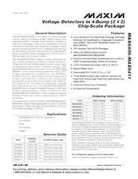 MAX6411BS45+ Datenblatt Cover