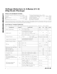 MAX6411BS45+ Datasheet Pagina 2