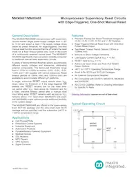 MAX6468XS26D3+ Datasheet Copertura