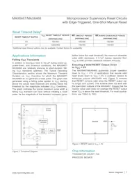 MAX6468XS26D3+ Datasheet Pagina 7