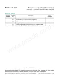 MAX6468XS26D3+ Datasheet Pagina 10