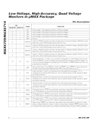 MAX6709GUB+T Datasheet Page 6