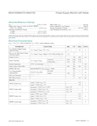 MAX701ESA+G002數據表 頁面 2