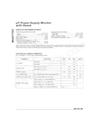 MAX7705CSA+TG002 Datenblatt Seite 2