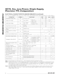 MAX9013EUA-T Datasheet Page 4